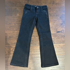 Old Navy Girls Sz 5 Black Bootcut Jeans New 4121
